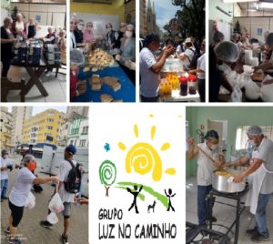Projeto Almoço Fraterno  Distribuição de marmitas para moradores de rua