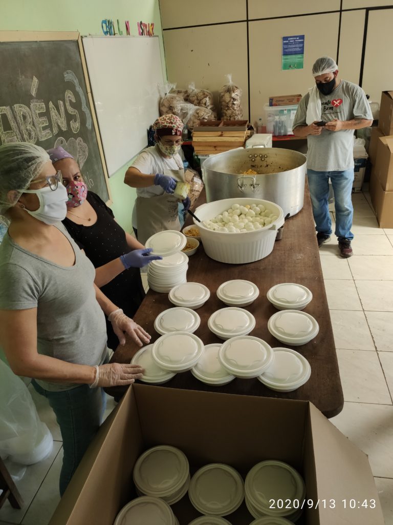 Almoço Fraterno 26/09/2020